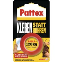 PATTEX Montageband Kleben statt Bohren transl.L.1,5m B.19mm Rl von Pattex