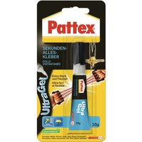 PATTEX Sekundenkleber Ultra Gel 3g farblos Tube von Pattex