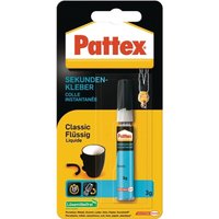 PATTEX Sekundenkleber flüssig 10g farblos Tube von Pattex