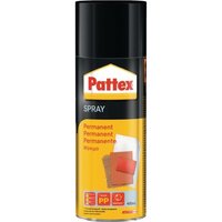 PATTEX Sprühkleber Powerspray permanent transp./leicht beige 400 ml Spraydose von Pattex