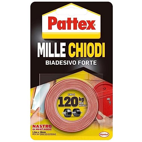 Pattex 1415580 Montageband, 19 mm x 1,5 m von Pattex