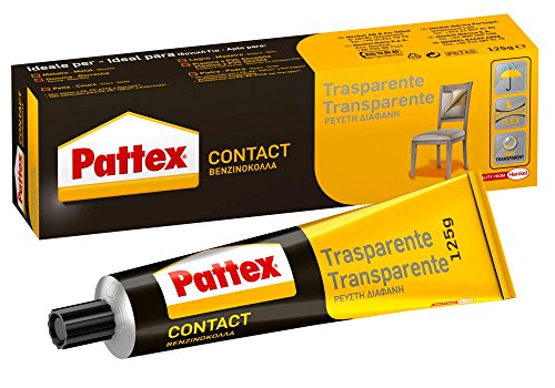 Pattex 1419322 Kontaktkleber, transparent, 125 g von Pattex