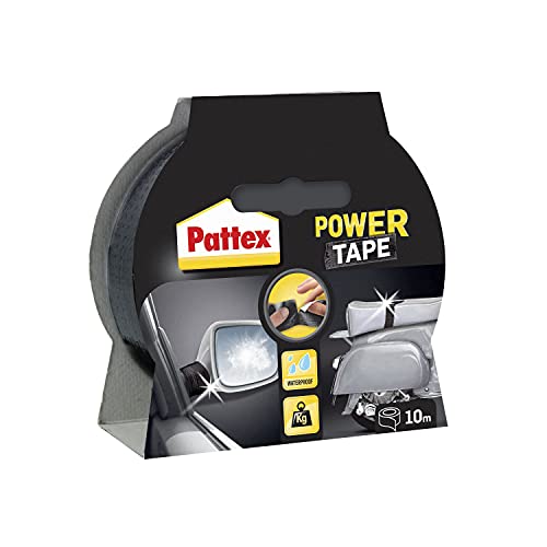 Pattex 1677378 Power Tape-schwarz 48 mm x 10 mm Kleber, Mehrfarbig von Pattex