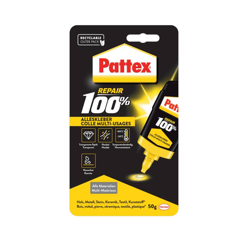 Pattex Alleskleber '100 % Repair' transparent 50 g von Pattex