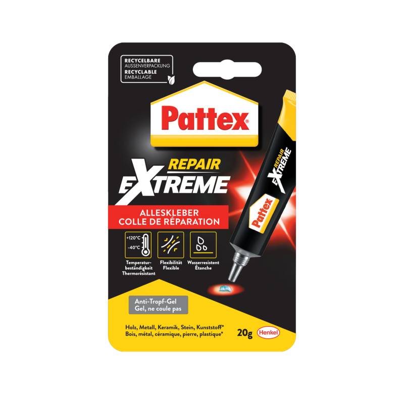 Pattex Alleskleber 'Repair Extreme' transparent 20 g von Pattex
