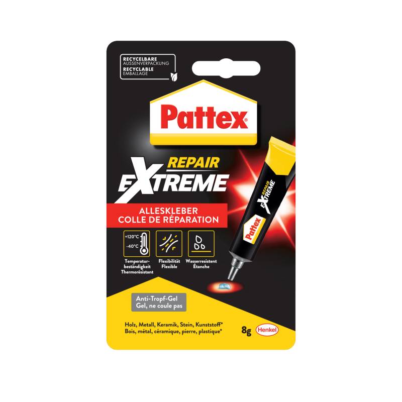Pattex Alleskleber 'Repair Extreme' transparent 8 g von Pattex