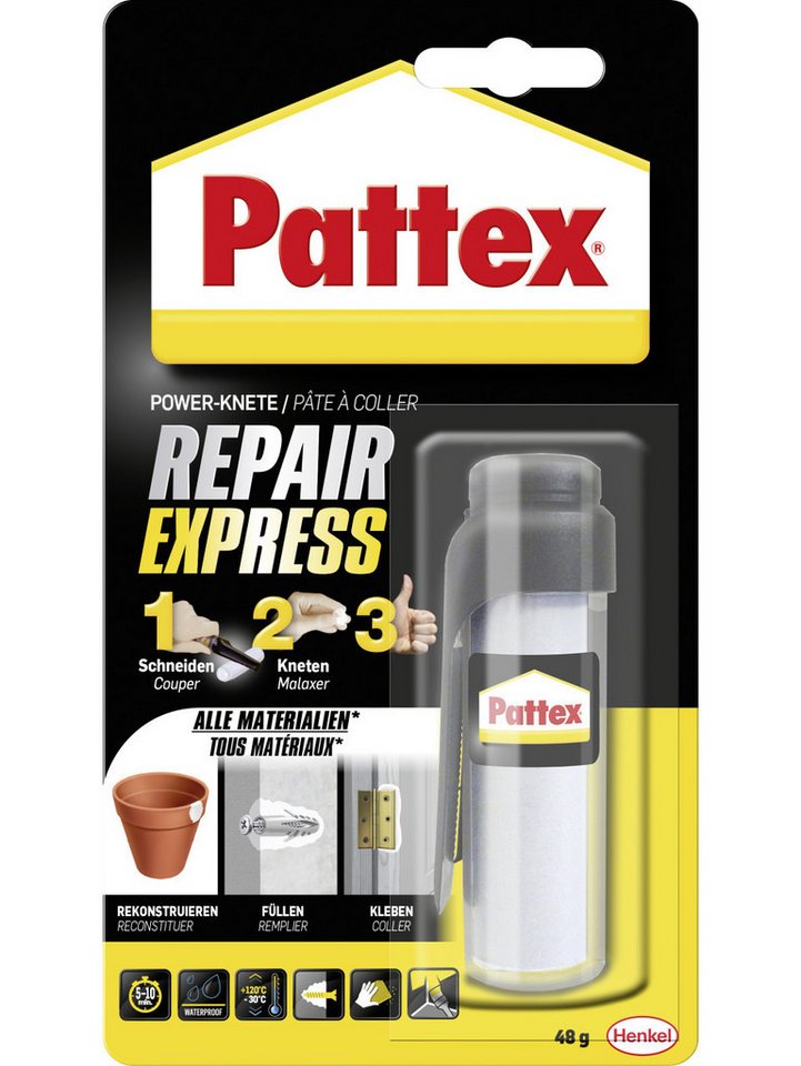 Pattex Bastelkleber Pattex Epoxidharzkleber Powerknete Repair Express von Pattex
