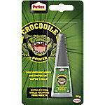 Pattex Sekundenkleber Permanent Crocodile Power Flüssig Transparent 10 g PCSK2 von Pattex
