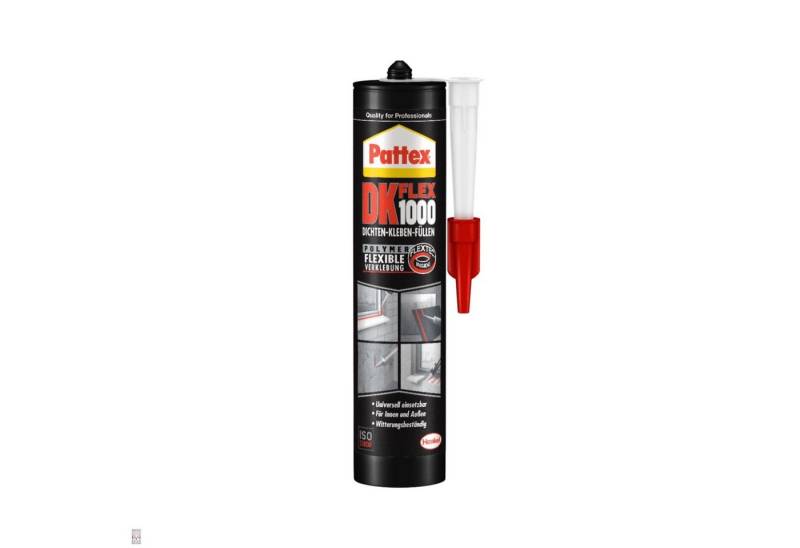 Pattex Dekorpaneele PATTEX DK FLEX 1000 Montagekleber, PVC XPS EPS Befestigung Kleber Fix Fest Kartusche 390ml von Pattex