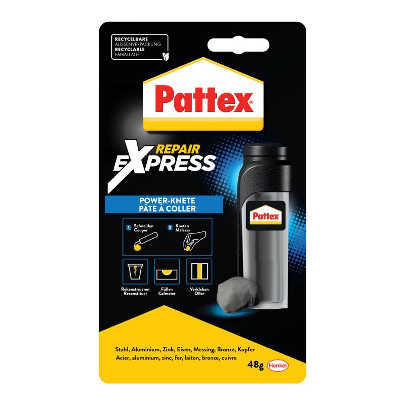Pattex Epoxidharz-Kleber 'Repair Express Powerknete' 48 g von Pattex