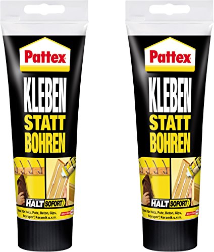 Pattex Kleben statt Bohren / Kombi-Spar-Set (2 x Montagekleber) von Pattex