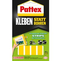 Pattex Klebestreifen 2 cm  x 4 cm weiß von Pattex