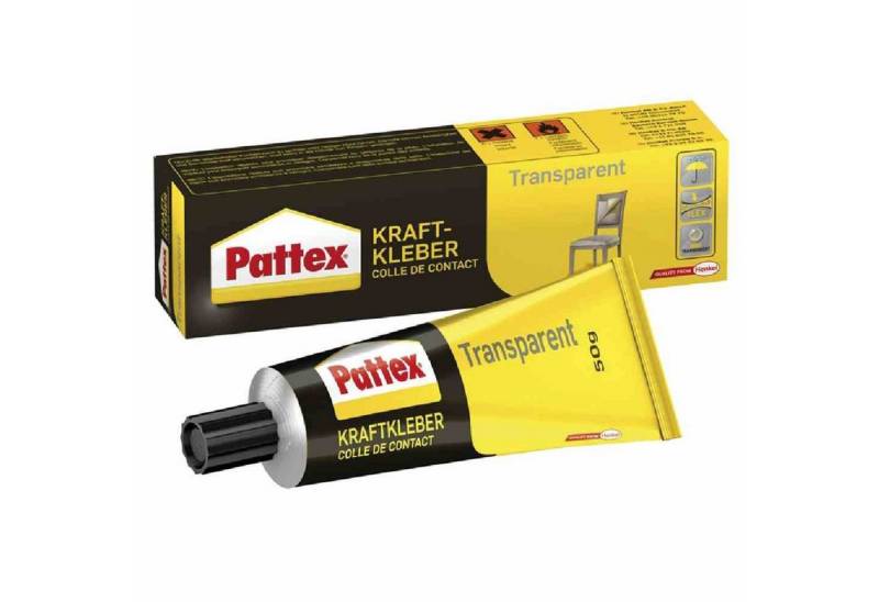 Pattex Klebstoff Kraftkleber transparent Tube à 50 g von Pattex