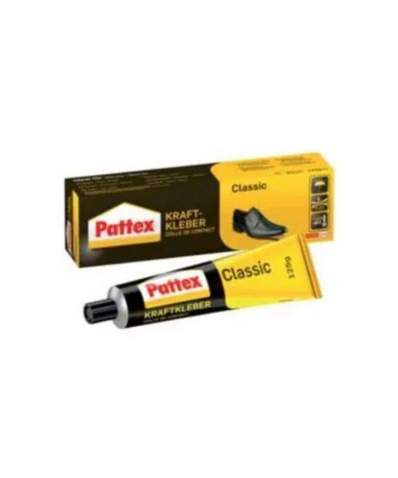 Pattex Klebstoff PATTEX Kraftkleber PattexClassic 125g, (Packung, 1-tlg), Hochwärmefest bis 110°C von Pattex