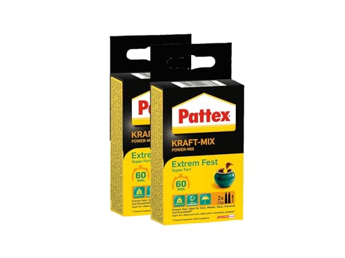 Pattex Kraft-Mix Extrem Fest (2x 2x12g (2er Pack)) von Pattex