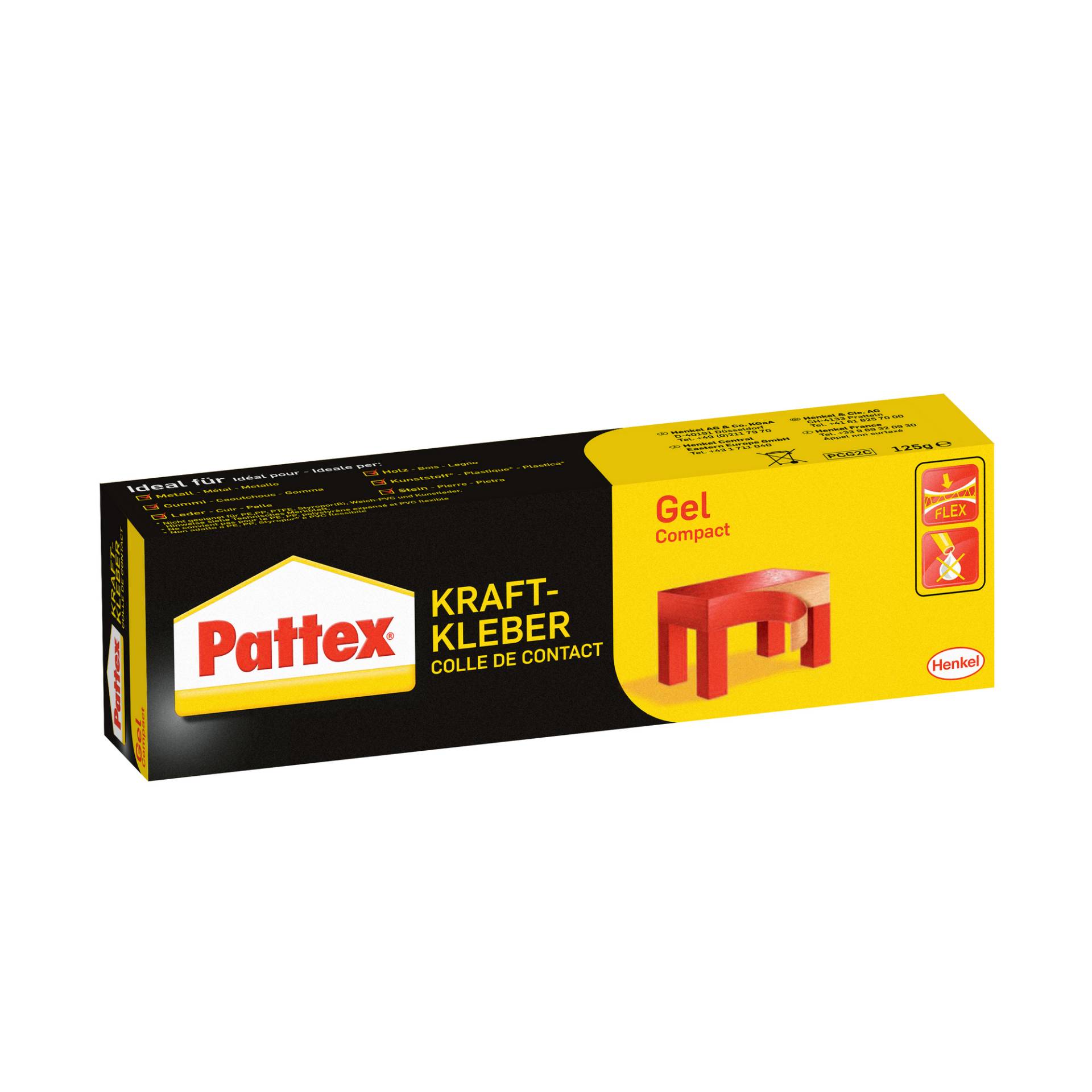 Pattex Kraftkleber 'Gel Compact' 125 g Pattex Kraftkleber 'Gel Compact' 125 g von Pattex