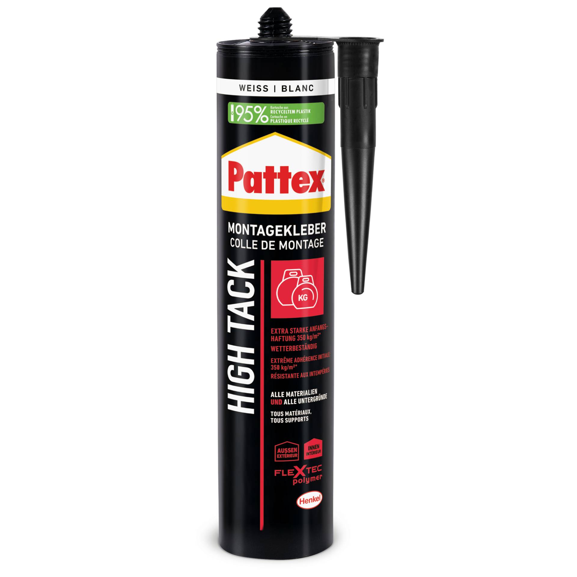 Pattex Montagekleber 'High Tack' weiß 511 g Pattex Montagekleber 'High Tack' weiß 511 g von Pattex