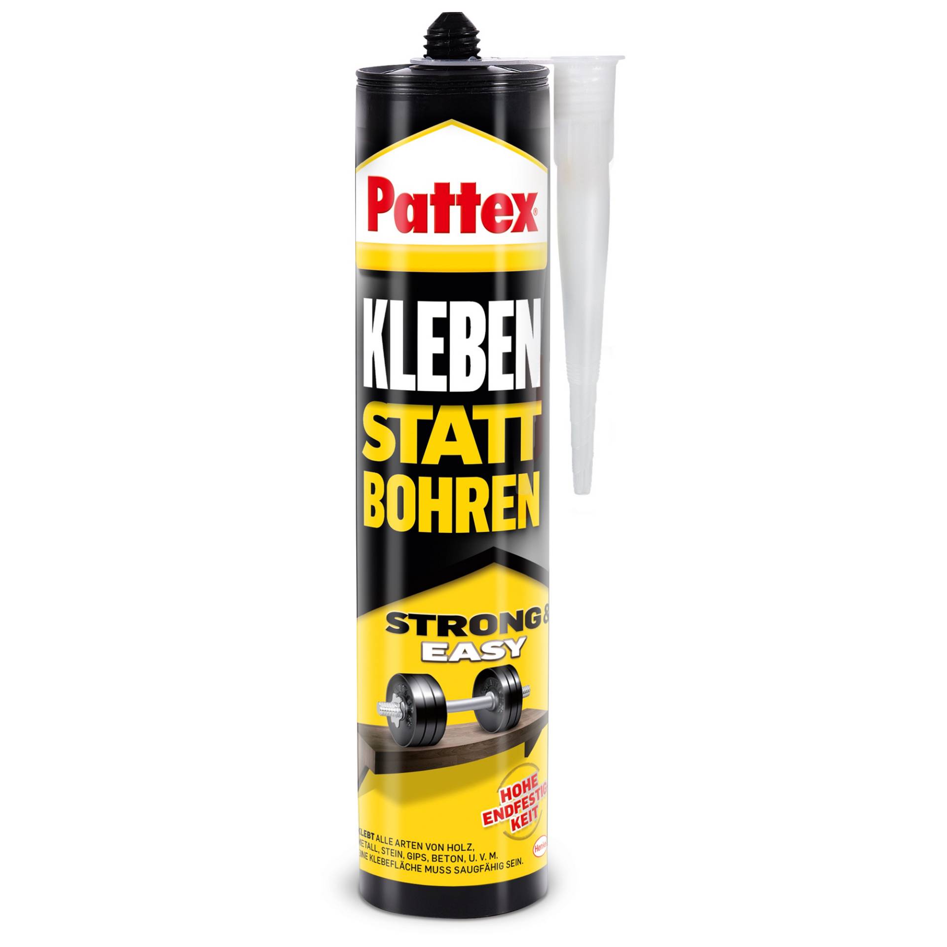 Pattex Montagekleber 'Kleben statt Bohren' weiß 400 g Pattex Montagekleber 'Kleben statt Bohren' weiß 400 g von Pattex
