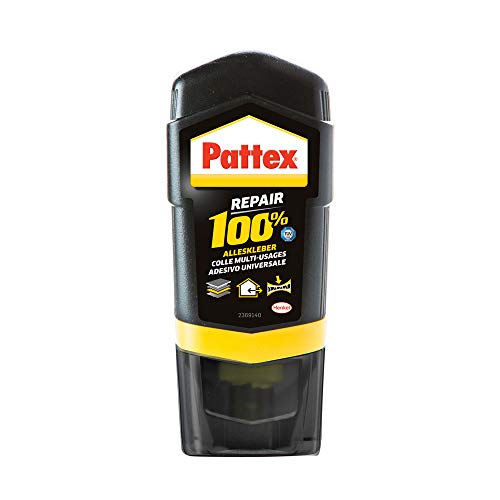 Pattex Repair 100% Alleskleber, starker Kleber für den Innen- und Außenbereich, Klebstoff zur Reparatur für verschiedene Materialien, 1x50g von Pattex