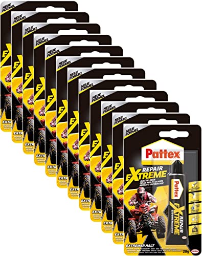 Pattex PRXG2 Repair Extreme 20 g, 12-er Pack, Kristallklar von Pattex