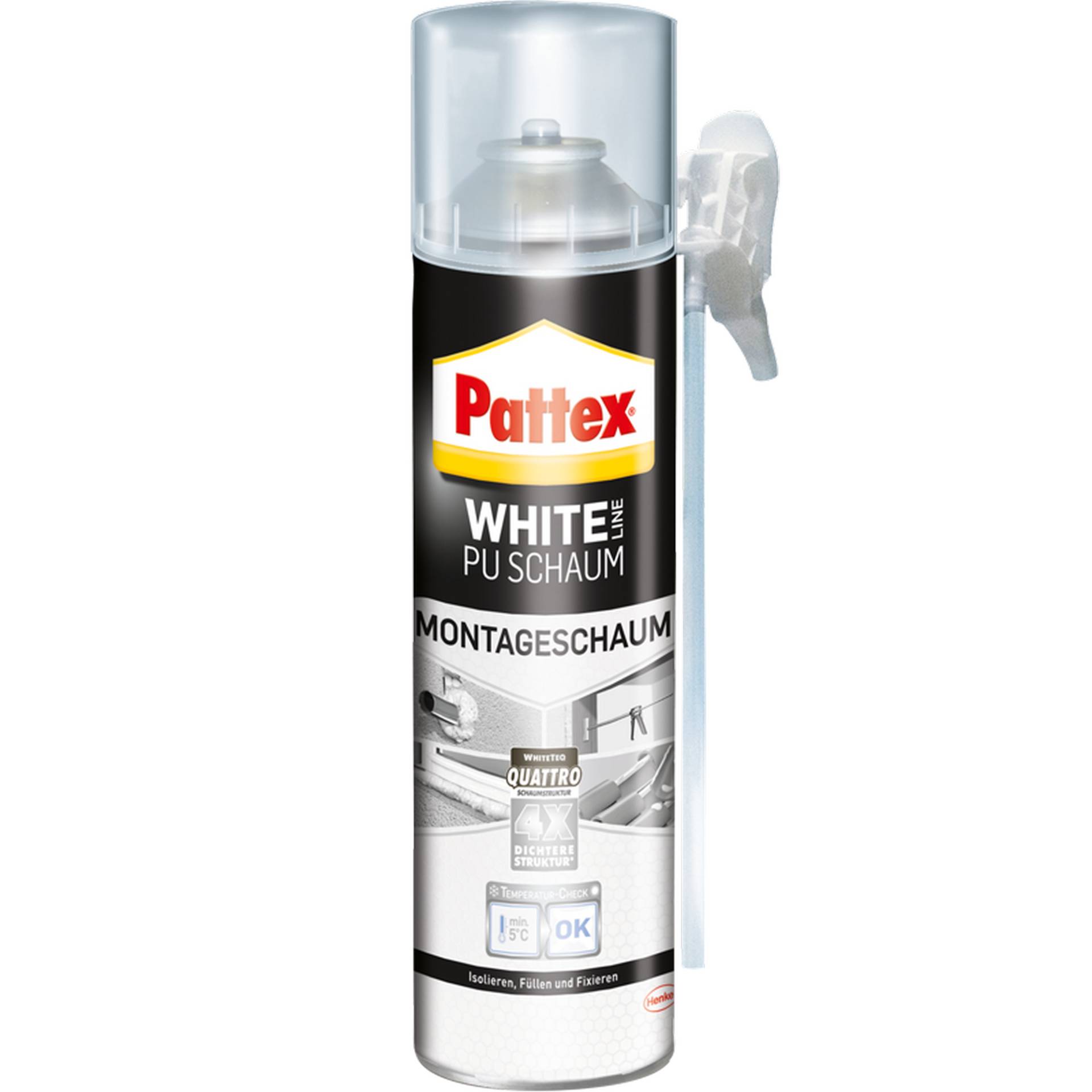 Pattex PU-Schaum 'White Line' reinweiß 500 ml Pattex PU-Schaum 'White Line' reinweiß 500 ml von Pattex