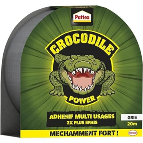 Pattex Power Tape Extreme Klebeband, 2-fach, dick und robust, Pattex Power , 20 m von Pattex