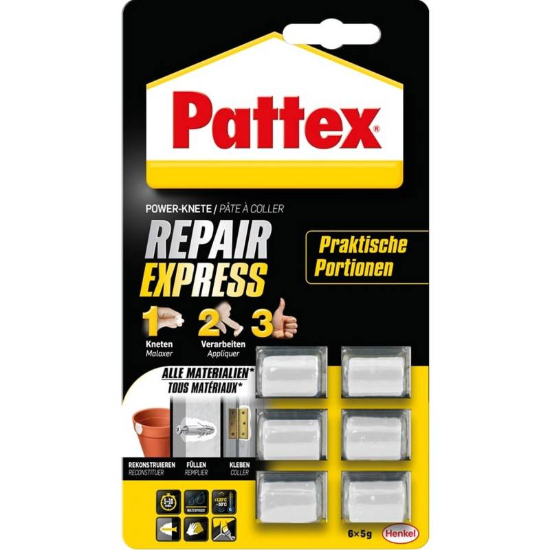 Pattex Powerknete 'Repair Express' 6 x 5 g von Pattex