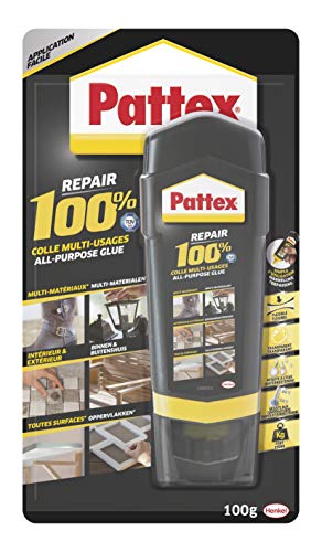 Pattex Repair 100% Mehrzweckkleber für Ihre Dekoration, Reparatur und Montage im Innen- und Außenbereich. Reparaturkleber für verschiedene Materialien, 100 g von Pattex