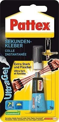 Pattex Sekundenalleskleber Ultra Gel 3g von Pattex