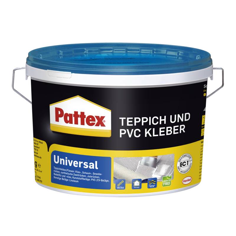 Pattex Teppich- und PVC-Kleber 'Universal' weiß 4 kg von Pattex