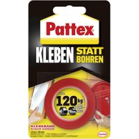 Pattex doppelseitiges Klebeband 19 mm  x 1.5 m weiß von Pattex