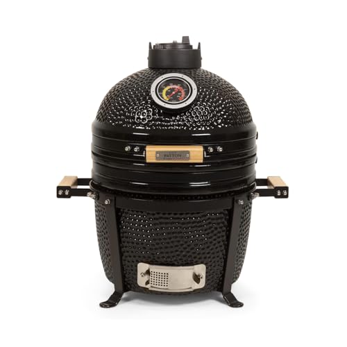 PATTON Keramikgrill Kamado Premium Compact - Schwarz PATTON Keramikgrill Kamado Premium Compact - Schwarz von Patton