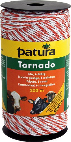 Patura Weidezaun Litze TORNADO 5x 0,20 Niro + 1x 0,30 Cu, 1x 200m Patura Weidezaun Litze TORNADO 5x 0,20 Niro + 1x 0,30 Cu, 1x 200m von Patura