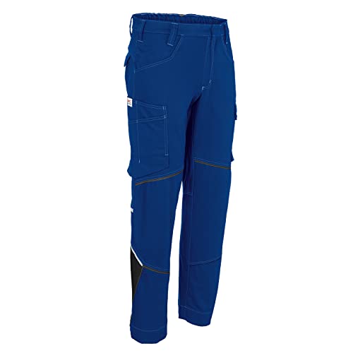 KÜBLER Workwear | KÜBLER ICONIQ Cotton Arbeitshose | kbl.blau/schwarz | Größe 66 von KÜBLER Workwear