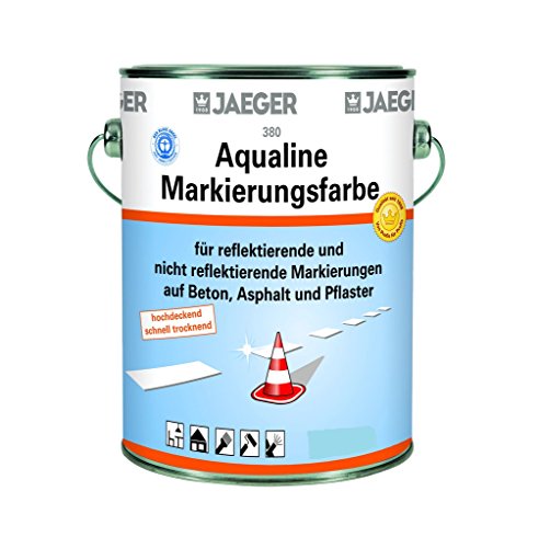 Jaeger Aqualine Markierungsfarbe, wasserverdünnbar, 750ml (rot RAL3000) von Paul Jaeger GmbH & Co. KG