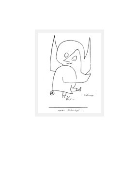 Paul Klee Poster/Kunstdruck Schellen-Engel 40 x 50 cm von Paul Klee