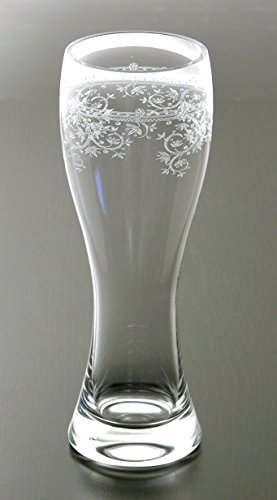 Weizenbierglas mit Schliff mundgeblasen Pantografie Paul Nagel 1501502 spülmaschinenfest 650 ml Inhalt von Paul Nagel GmbH & Co.KG