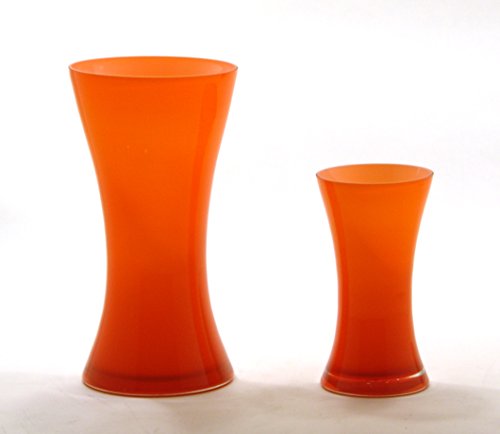 Paul Nagel Vase Fiona groß, orange von Paul Nagel