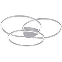 Dimmbare LED Deckenlampe Ringe in Aluminium 6480 lm von Paul Neuhaus GmbH