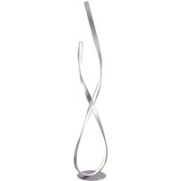 Dimmbare LED Stehlampe in Silber 140 cm 3215 lm 26 W von Paul Neuhaus GmbH