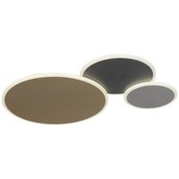 LED Deckenlampe in Messing Aluminium Grau 35 W dimmbar von Paul Neuhaus GmbH