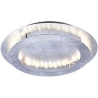 LED Deckenleuchte in Blattsilber Metall 3000 lm Ø50 cm von Paul Neuhaus GmbH