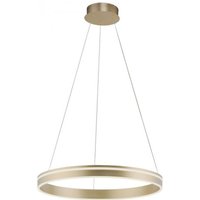 LED Hängelampe Ring Ø59 cm 4550 lm dimmbar in Messing von Paul Neuhaus GmbH