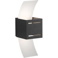 Wandlampe Metall Anthrazit indirekt G9 H:30 cm Modern von Paul Neuhaus GmbH