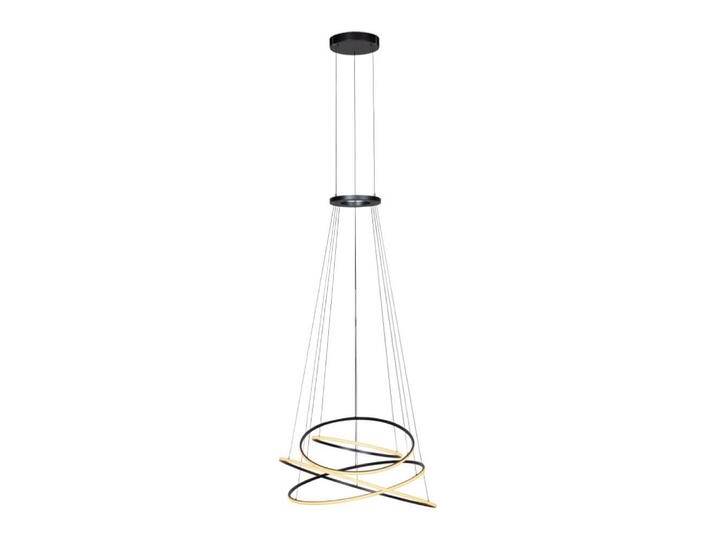 Design-Hängelampe Pure E-Flying Rings grau Paul Neuhaus - 2566-15 von Paul-Neuhaus