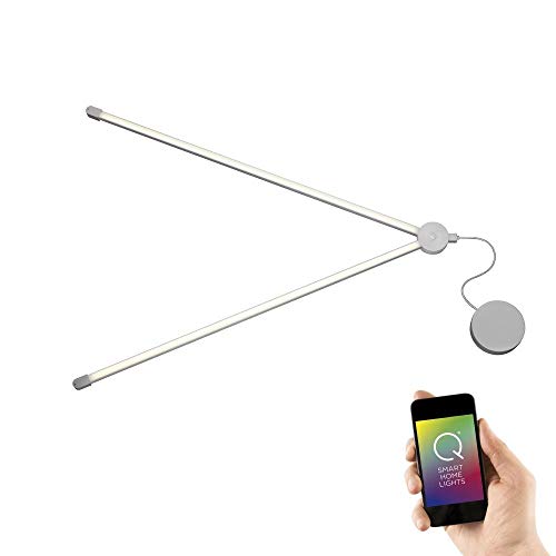 Paul Neuhaus, modulares LED Lichtsystem, Lichtprofil, LED Deckenleuchte, LED Wandleuchte, Smart Home, CCT, RGB Farbwechsel, Q-Spider Set von Paul Neuhaus