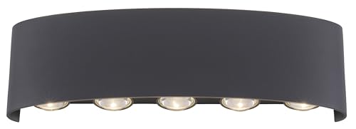 Paul Neuhaus CARLO 9489-13 LED-Wandleuchte 6.4W LED Anthrazit von Paul Neuhaus