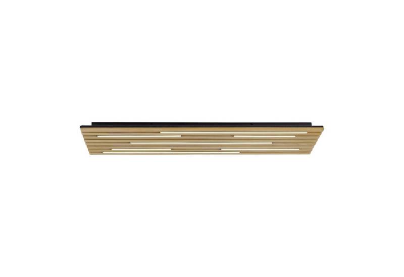 Paul Neuhaus Deckenleuchte Paul Neuhaus Deckenleuchte Q-AKUSTIK LBH 115x30.60x6 cm braun, Neutralweiß von Paul Neuhaus