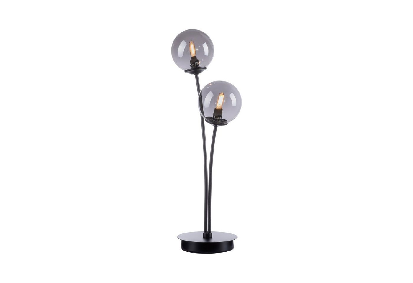 Paul Neuhaus LED Nachttischlampe WIDOW, LED wechselbar, Warmweiß, Schalter, Schnurschalter von Paul Neuhaus