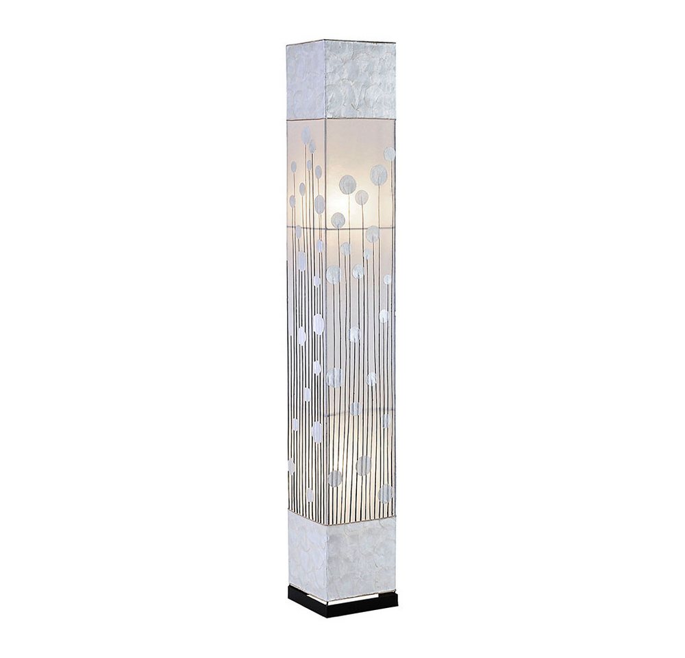 Paul Neuhaus LED Stehlampe, Leuchtmittel nicht inklusive, Stehleuchte Wohnzimmerlampe Perlmutt weiß Textil Standleuchte 2xE27 Paul Neuhaus LED Stehlampe, Leuchtmittel nicht inklusive, Stehleuchte Wohnzimmerlampe Perlmutt weiß Textil Standleuchte 2xE27 von Paul Neuhaus